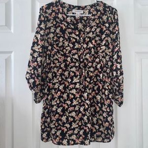 Motherhood Maternity Floral Top